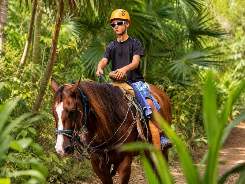 Rancho Bonanza: Mayan Jungle Horseback Ride & Cenote